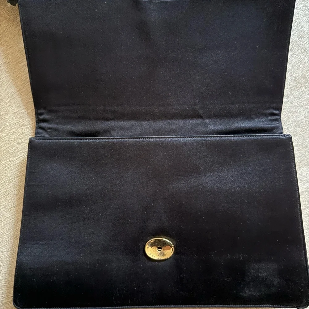 Nettie Rosenstein silk clutch-collectable